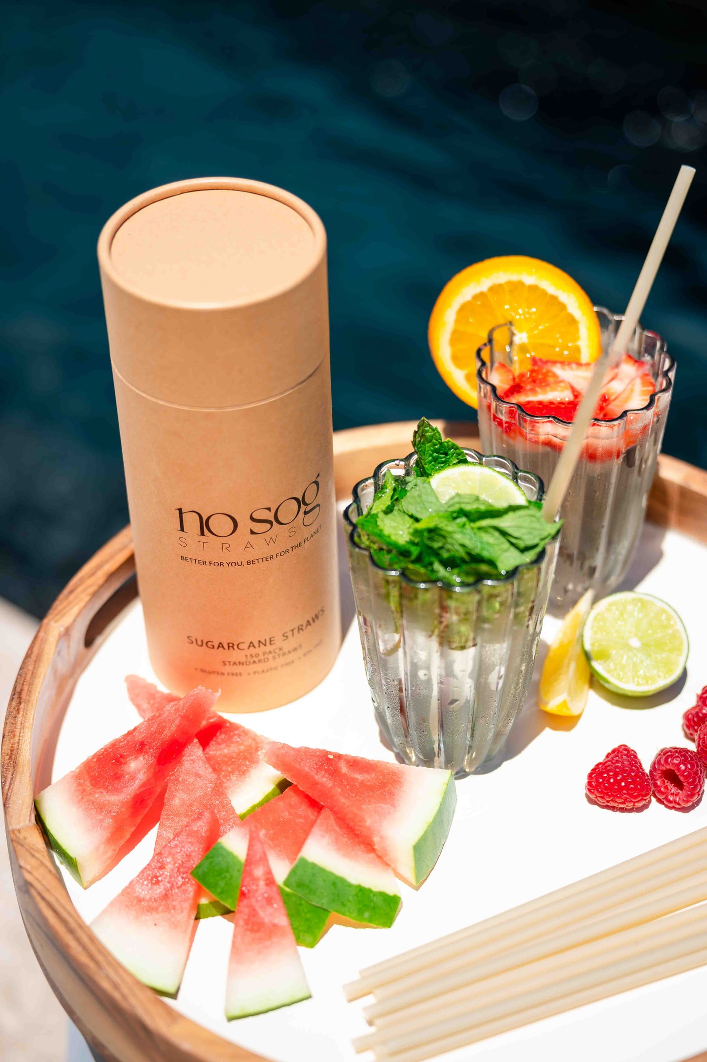 Eco-friendly Sugarcane 150 Straws